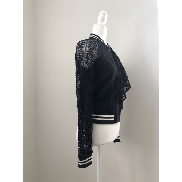 Rachel Roy Lace Ruffle Jacket - Picture 2 of 11